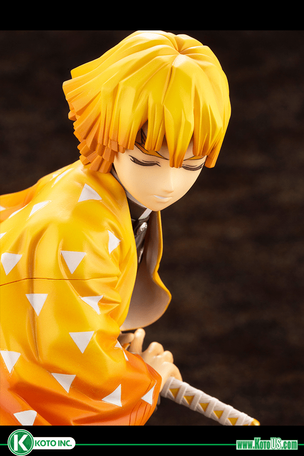 Kotobukiya - Demon Slayer Kimetsu no Yaiba - Zenitsu Agatsuma ARTFX J - Fundom