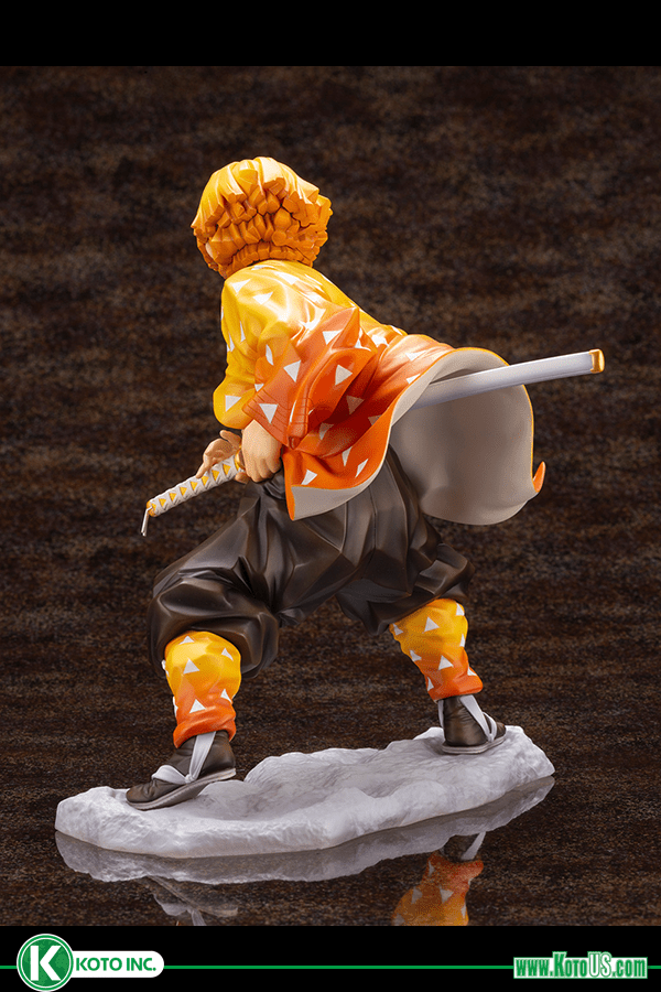 Kotobukiya - Demon Slayer Kimetsu no Yaiba - Zenitsu Agatsuma ARTFX J - Fundom