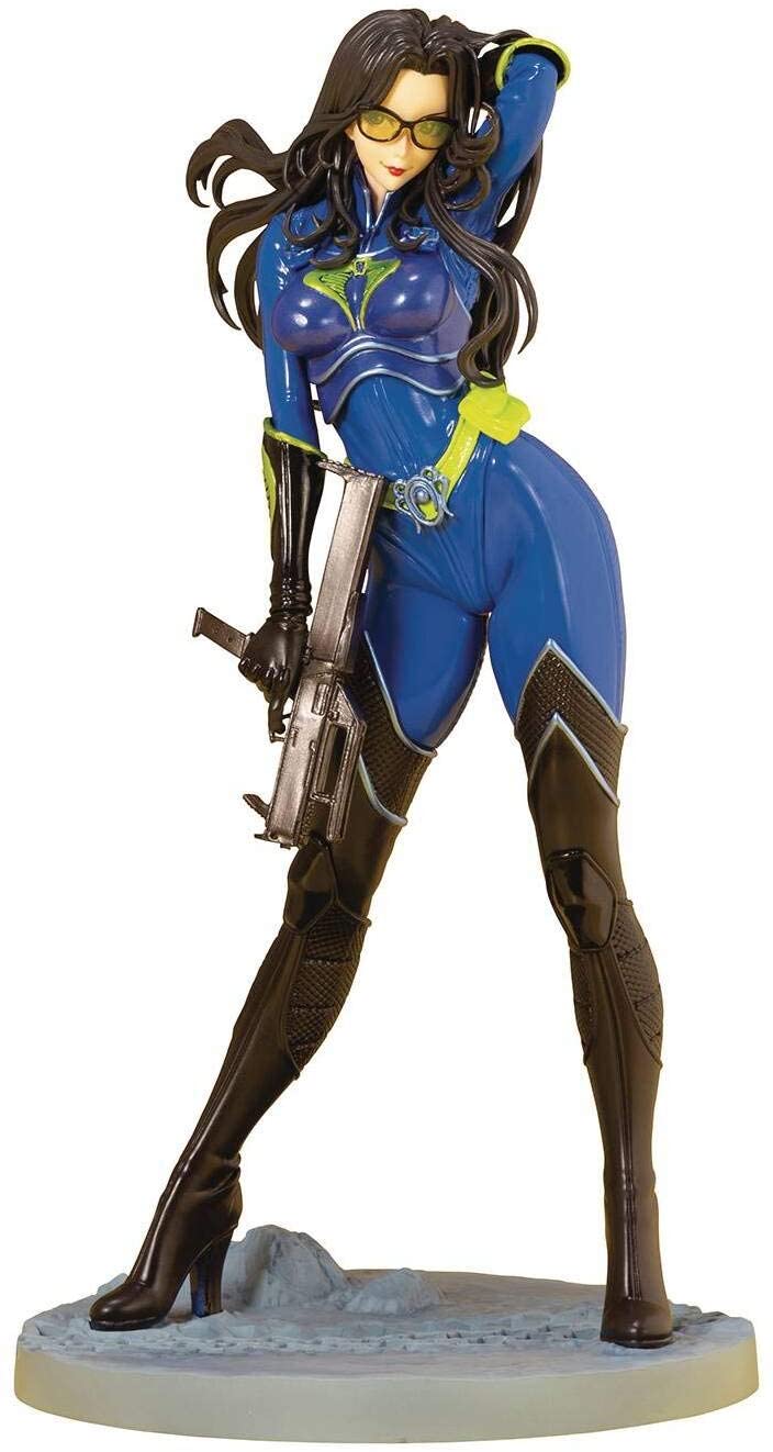 Kotobukiya G.I Joe Baroness (25th Anniversary Blue Version) Bishoujo Statue - Fundom