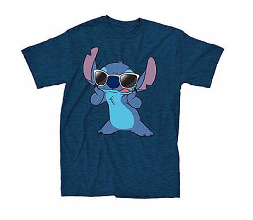 Lilo And Stitch Sunglasses Famous Disney Adult T-Shirt - Fundom