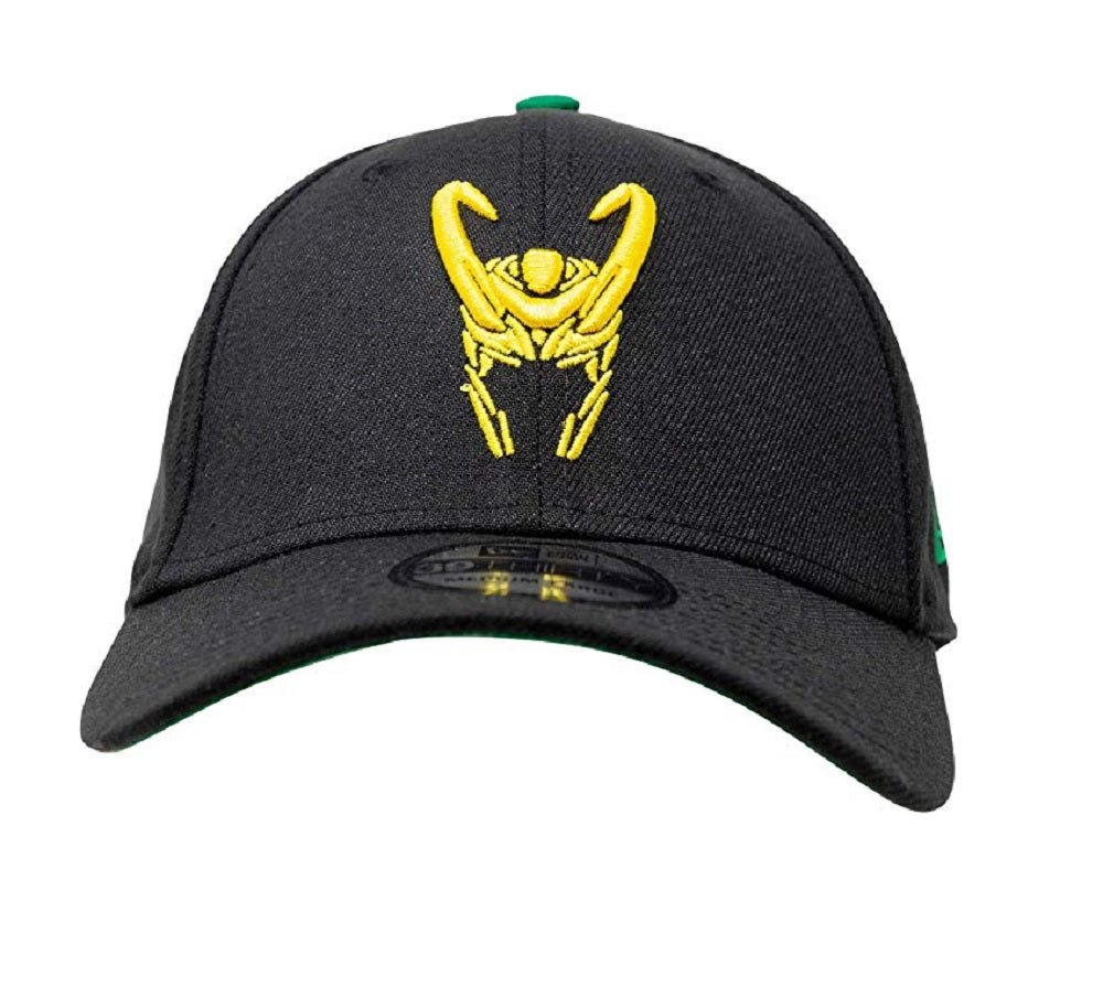 Loki Helmet Symbol Royal Scarlet New Era 39Thirty Fitted Hat - Medium/Large - Fundom