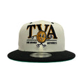 New Era 9FIFTY Marvel Loki TVA Time Variance Authority Logo Snapback Hat Cap Black