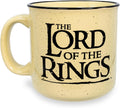 Lord of the Rings Gondor Elven Text 20oz Ceramic Camper Mug - Fundom