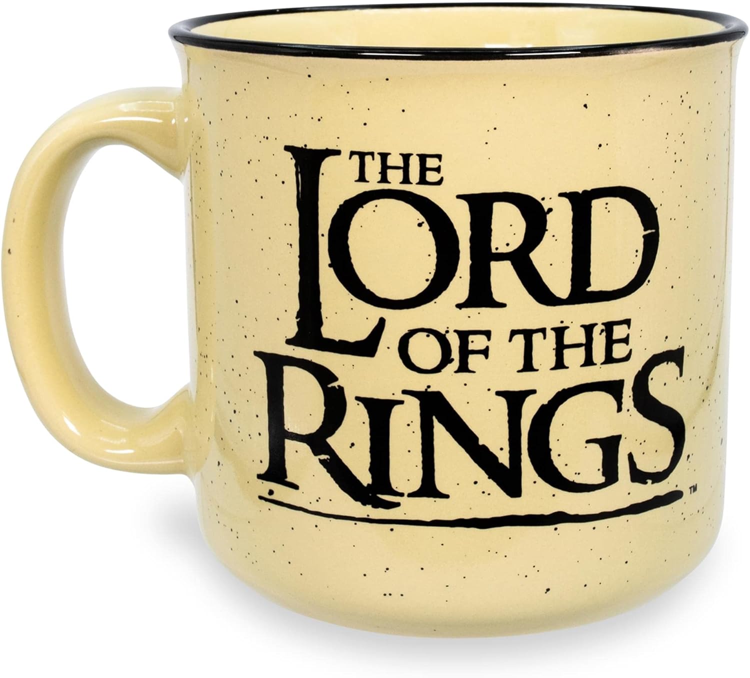 Lord of the Rings Gondor Elven Text 20oz Ceramic Camper Mug - Fundom