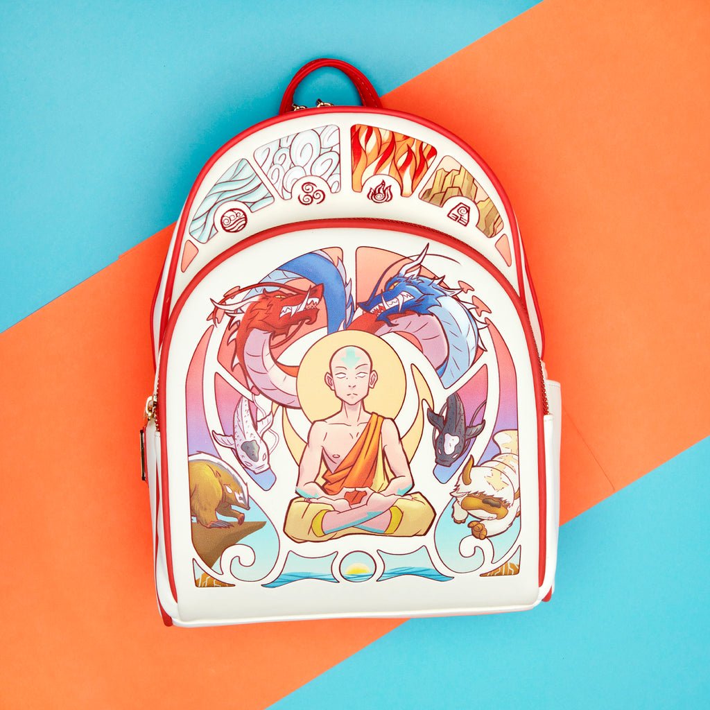 Loungefly Avatar The Last Airbender Aang Meditation Mini Backpack - Fundom