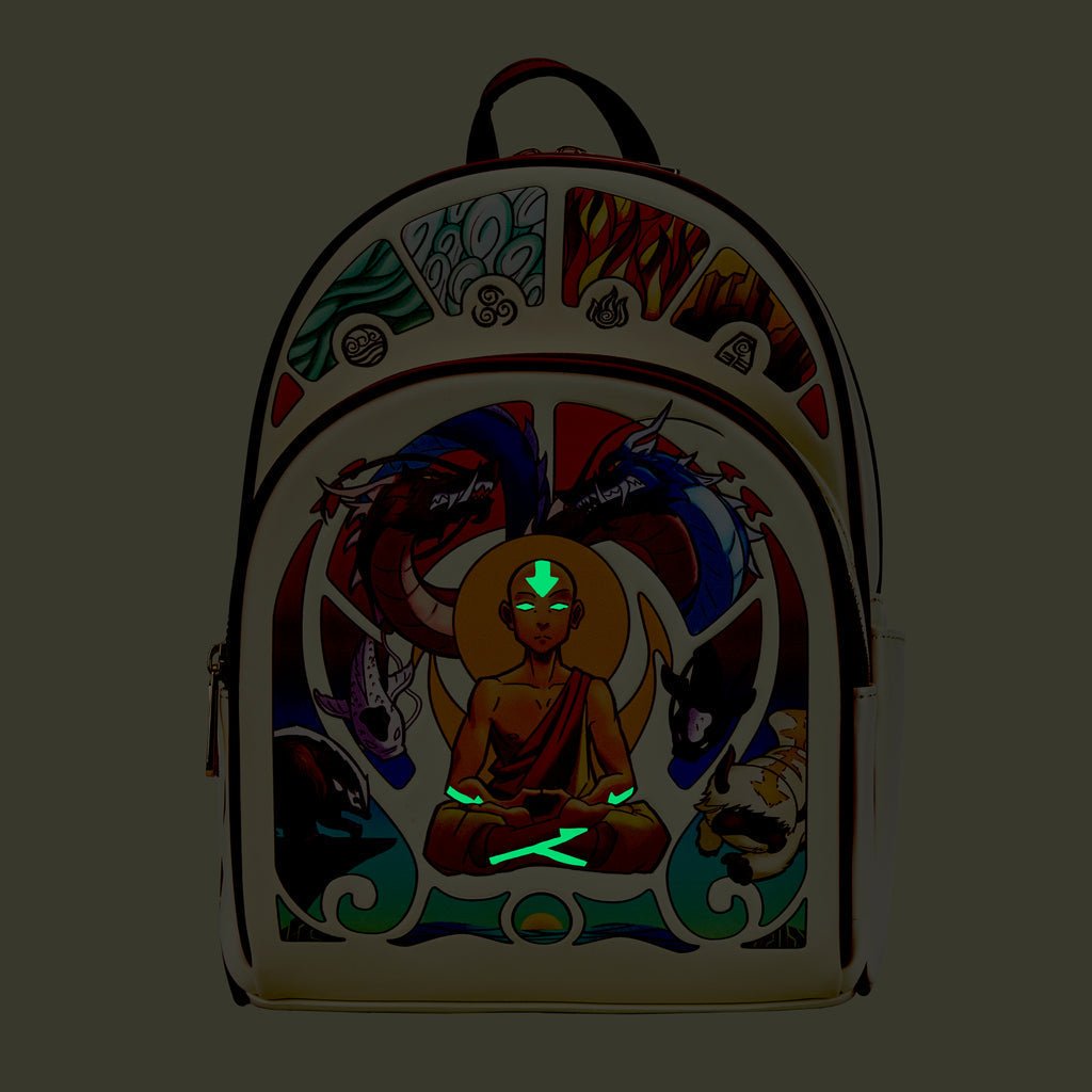 Loungefly Avatar The Last Airbender Aang Meditation Mini Backpack - Fundom