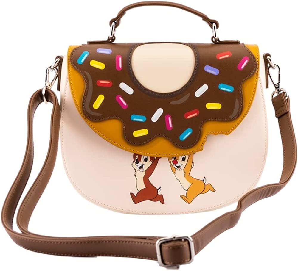 Loungefly Disney Chip and Dale Donut Snatchers Crossbody Bag - Fundom
