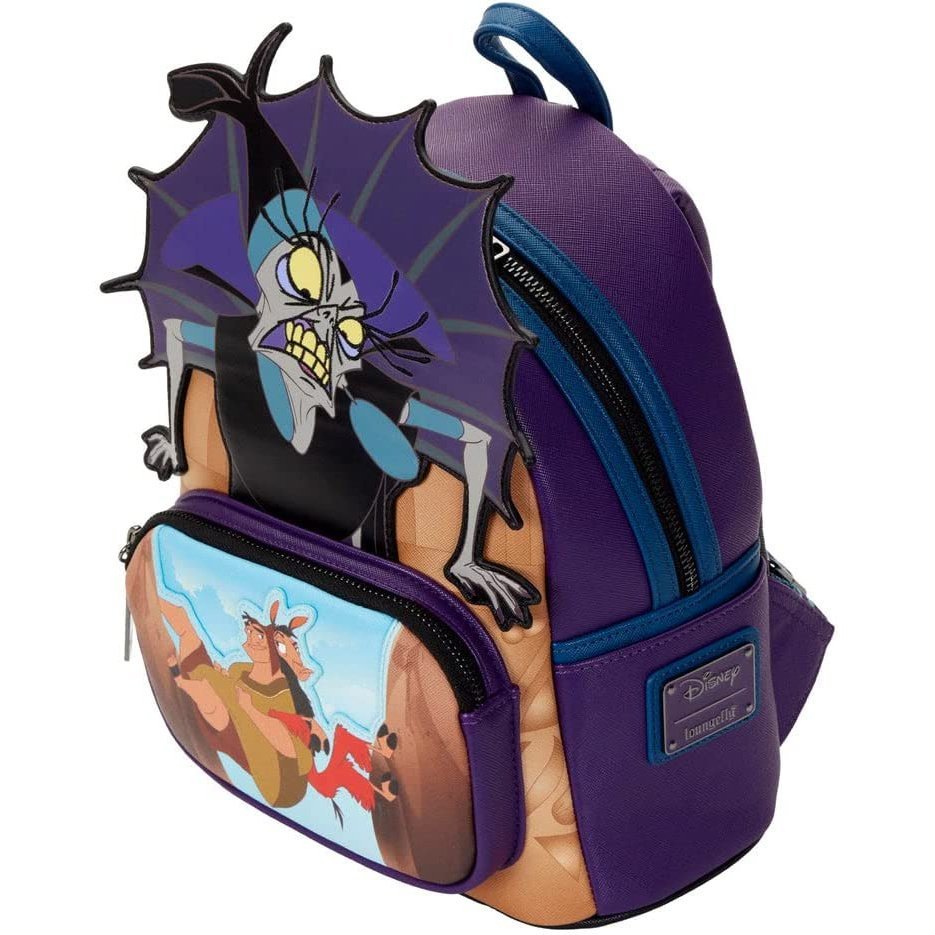 Loungefly Disney Eng Villains Scene Yzma Womens Double Strap Shoulder Bag Purse Backpack - Fundom