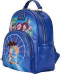 Loungefly Disney Pixar Moment Toy Story Woody Bo Peep Womens Double Strap Shoulder Bag Purse Backpack - Fundom