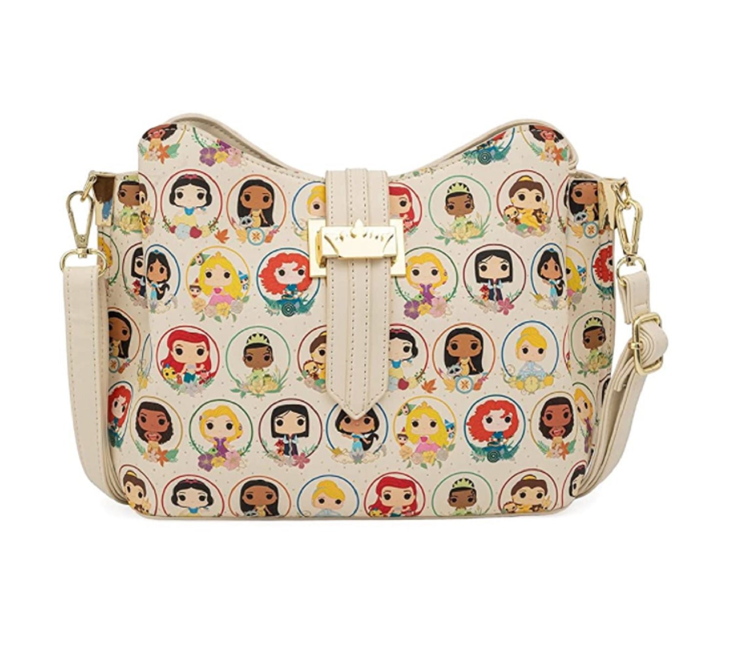 Loungefly Disney Princess Circles - Crossbody Bag Purse Handbag - Fundom