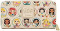 Loungefly Disney Princess Circles Zip Around Wallet - Fundom