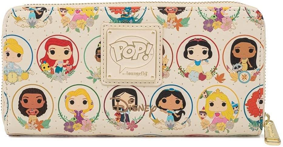 Loungefly Disney Princess Circles Zip Around Wallet - Fundom