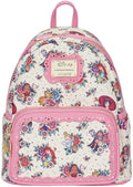 Loungefly Disney Princess Tattoo All Over Print Womens Double Strap Shoulder Bag Purse Backpack - Fundom