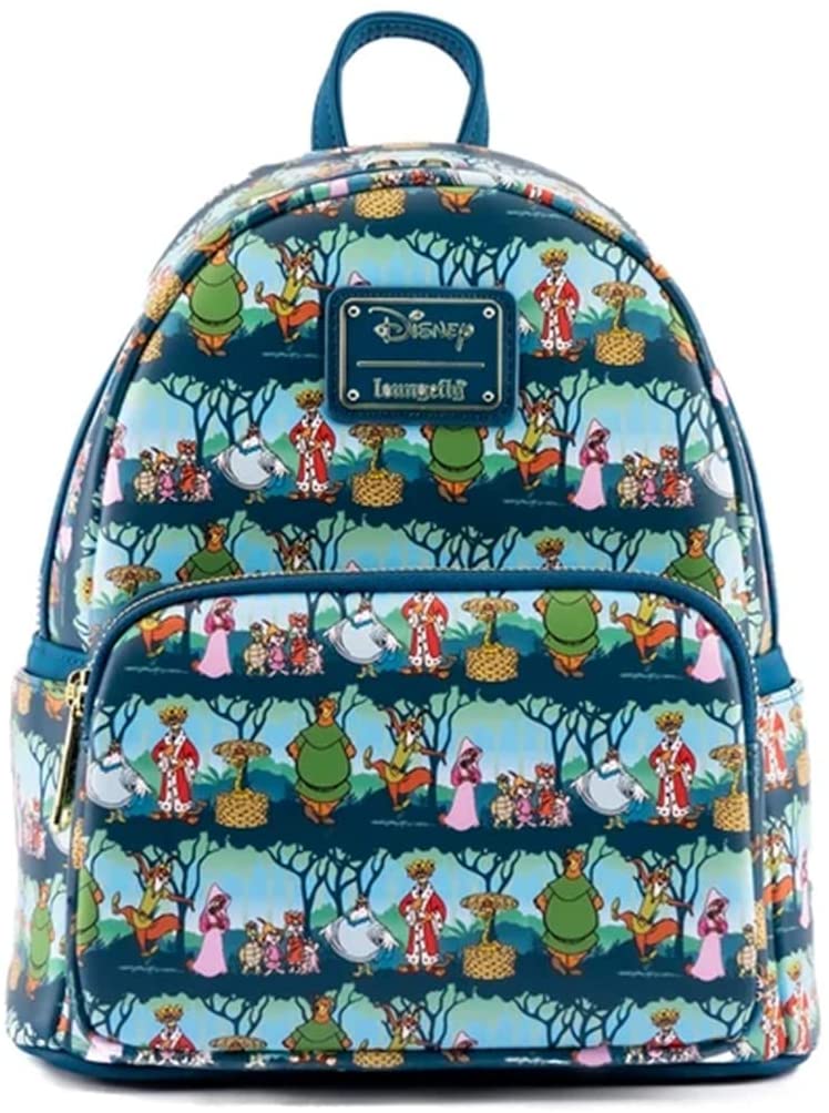 Loungefly Disney Robin Hood Sherwood All Over Print Print Shoulder Mini Bag Purse - Fundom