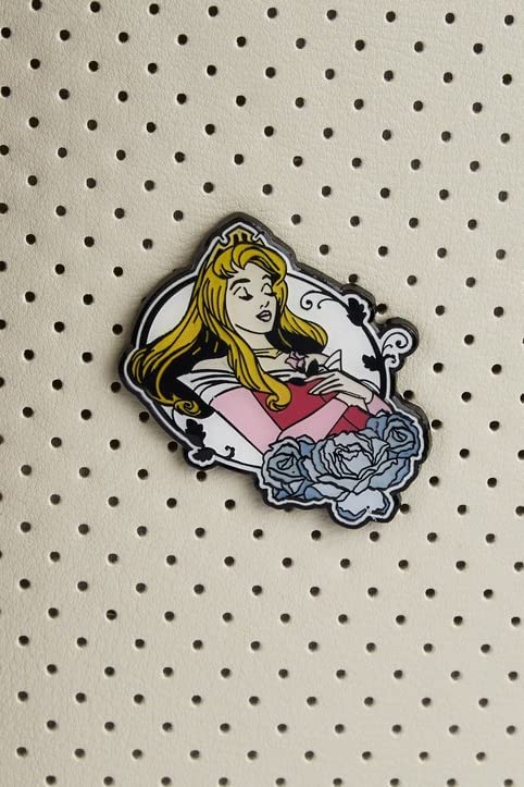 Loungefly Disney Sleeping Beauty Collector Pin Womens Double Strap Shoulder Bag Purse Backpack - Fundom