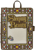 Loungefly Disney Sleeping Beauty Collector Pin Womens Double Strap Shoulder Bag Purse Backpack - Fundom