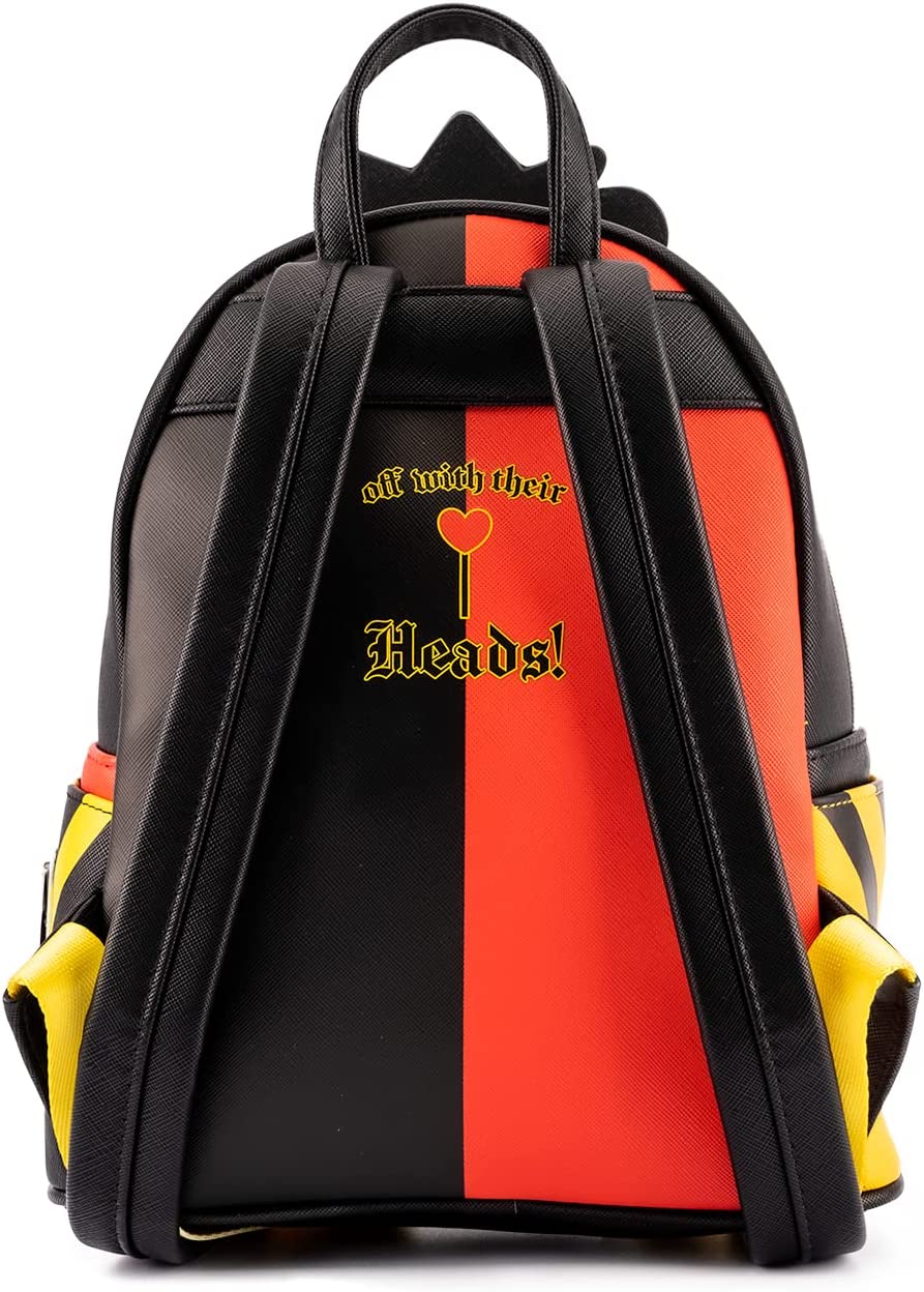 Loungefly Disney Villains Scene Series Queen of Hearts Womens Double Strap Shoulder Bag Purse - Fundom