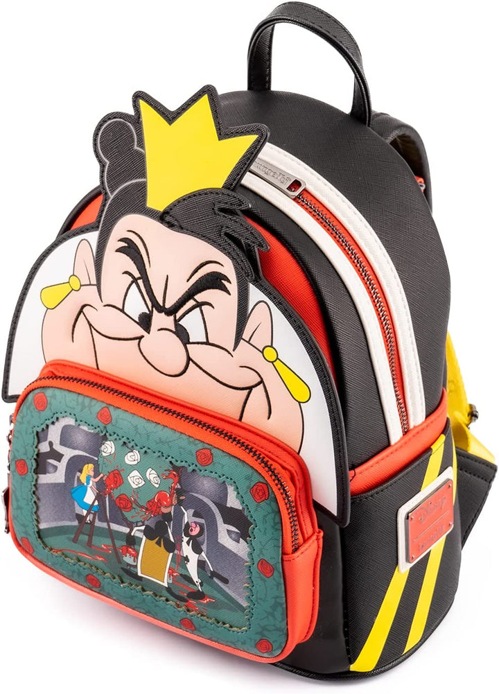 Loungefly Disney Villains Scene Series Queen of Hearts Womens Double Strap Shoulder Bag Purse - Fundom