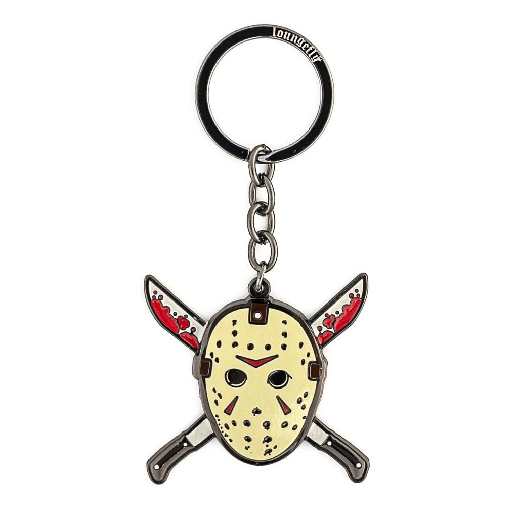 Loungefly Friday the 13th Jason Mask Enamel Key Chain - Fundom