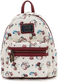 Loungefly Marvel Spider - man Floral All Over Print Womens Double Strap Shoulder Backpack Bag - Fundom