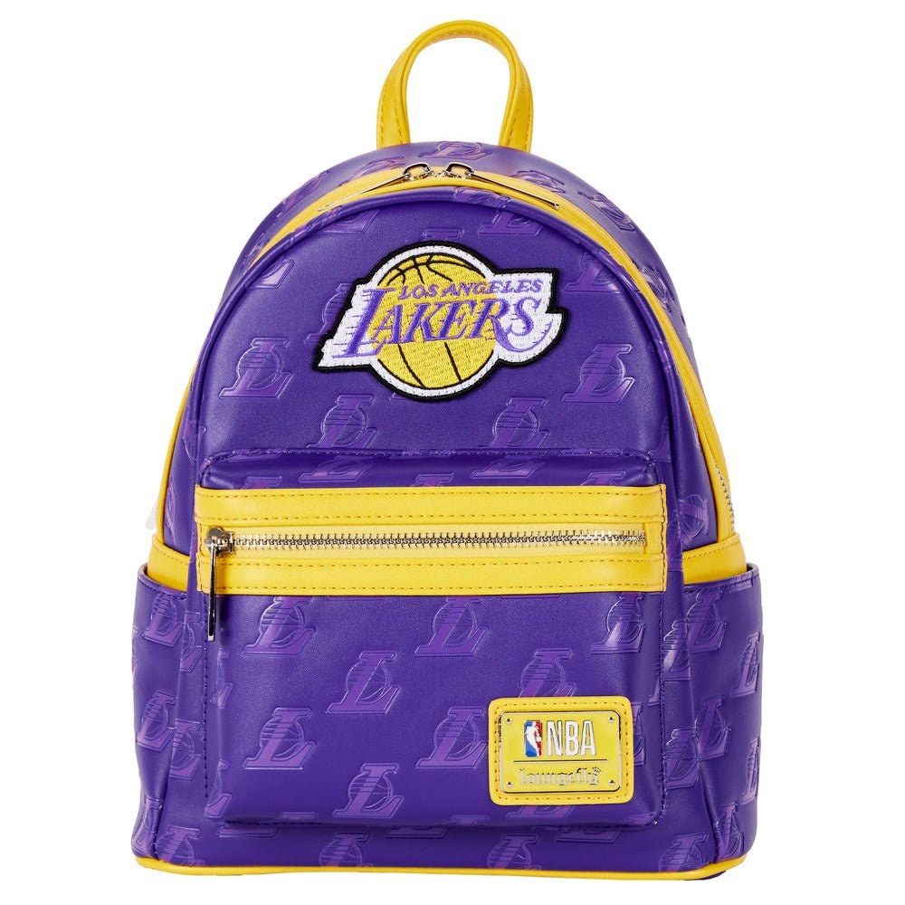 Loungefly NBA Los Angeles Lakers Logo Mini Backpack - Fundom