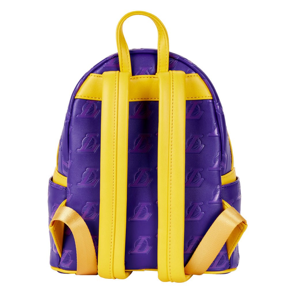 Loungefly NBA Los Angeles Lakers Logo Mini Backpack - Fundom