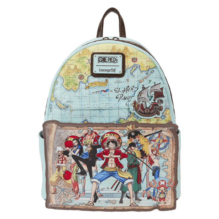 Loungefly One Piece 25th Anniversary Straw Hat Pirates Mini Backpack - Fundom