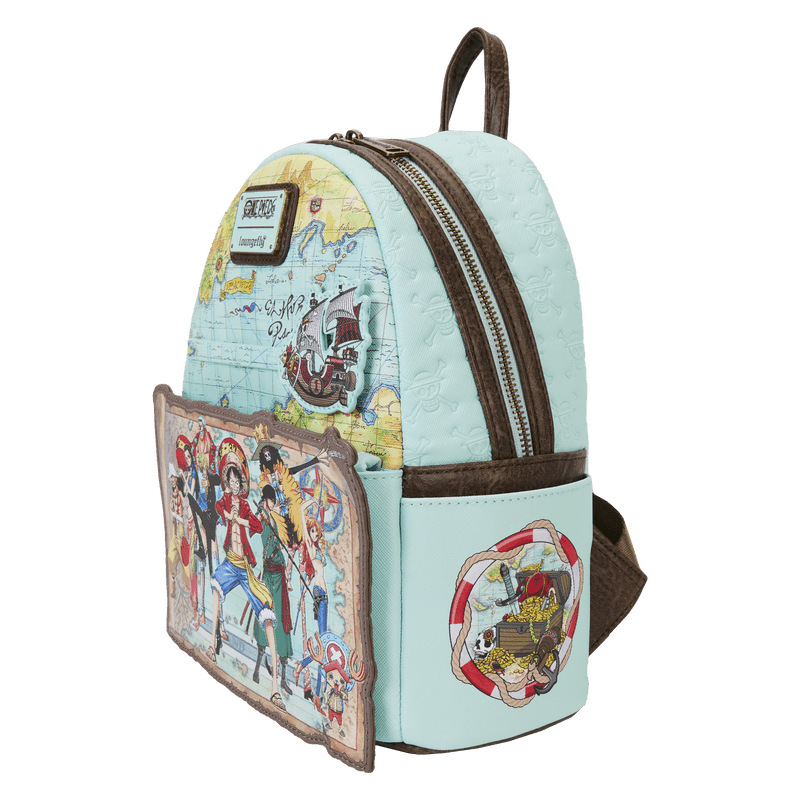 Loungefly One Piece 25th Anniversary Straw Hat Pirates Mini Backpack - Fundom