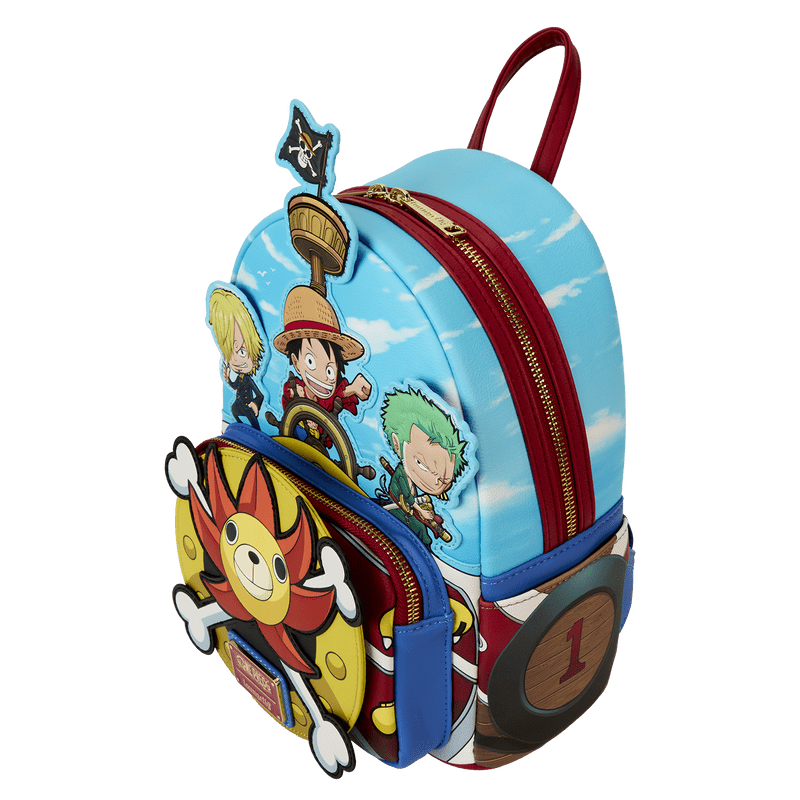 Loungefly One Piece Thousand Sunny Ship Mini Backpack - Fundom