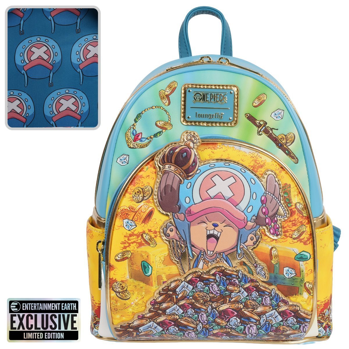 Loungefly One Piece Tony Tony Chopper Treasure Mini - Backpack Entertainment Earth Exclusive - Fundom