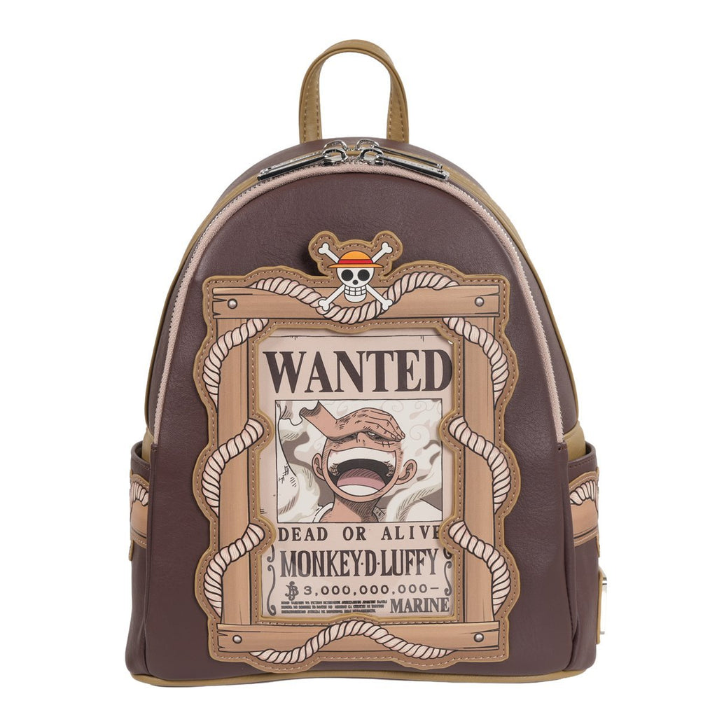 Loungefly One Piece Wanted Dead or Alive Monkey D. Luffy Mini - Backpack Entertainment Earth Exclusive - Fundom