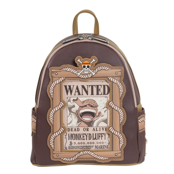 Loungefly One Piece Wanted Dead or Alive Monkey D. Luffy Mini - Backpack Entertainment Earth Exclusive - Fundom