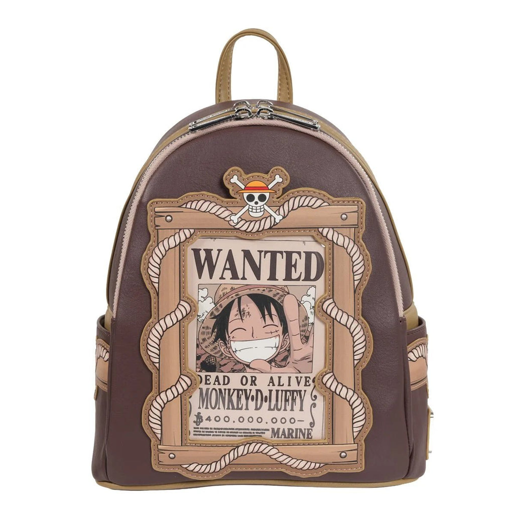 Loungefly One Piece Wanted Dead or Alive Monkey D. Luffy Mini - Backpack Entertainment Earth Exclusive - Fundom