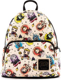Loungefly POP Disney Villains Tattoo All Over Print Shoulder Mini Bag Purse - Fundom
