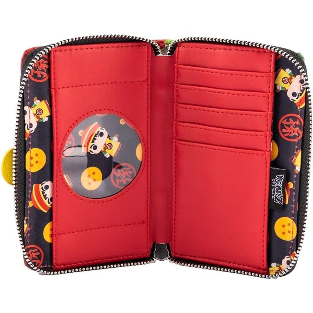Loungefly POP Dragon Ball Z Saiyan Gohan Piccolo Faux Leather Wallet - Fundom