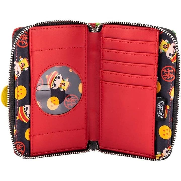 Loungefly POP Dragon Ball Z Saiyan Gohan Piccolo Faux Leather Wallet - Fundom