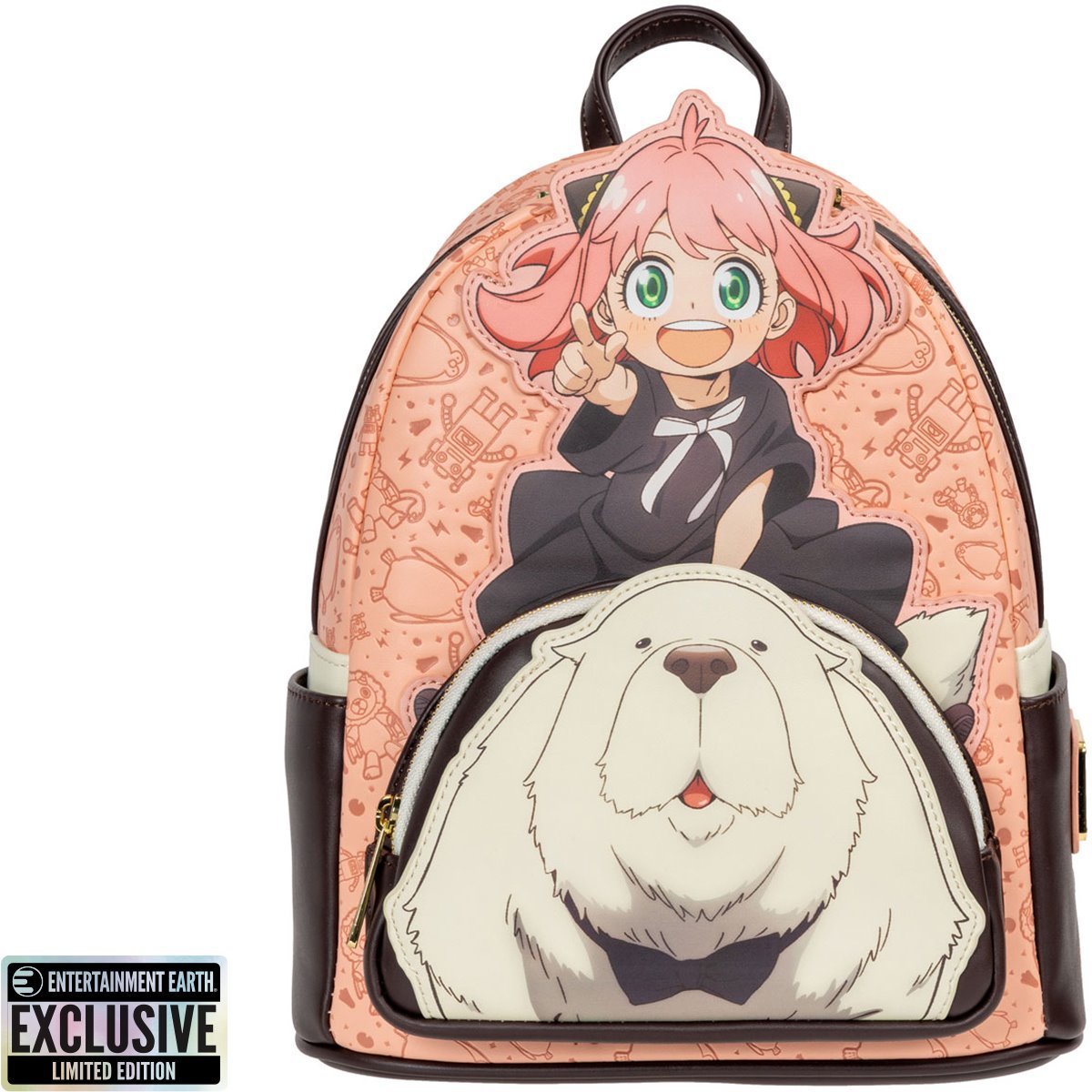 Loungefly Spy X Family Anya and Bond Mini-Backpack - Thumbnail 3