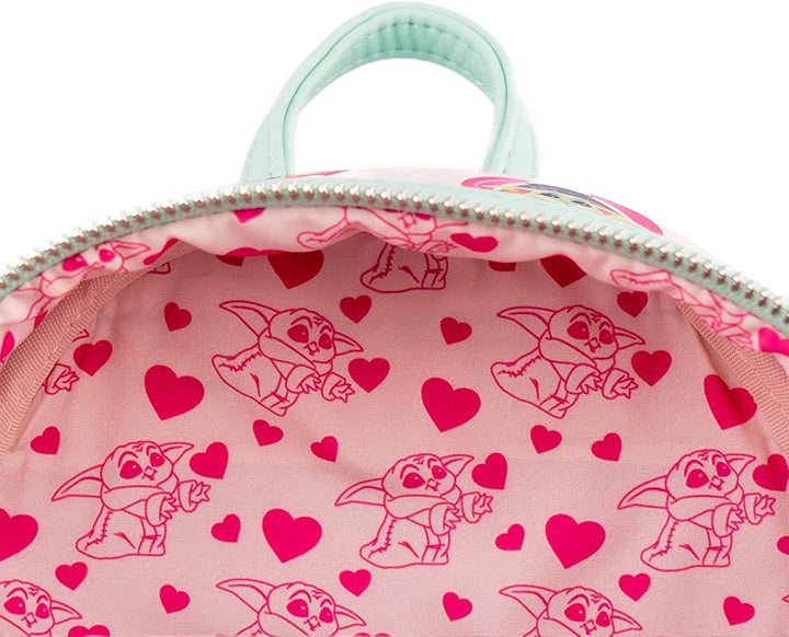 Loungefly Star Wars Mandalorian Grogu Valentines Womens Double Strap Shoulder Bag Purse - Fundom