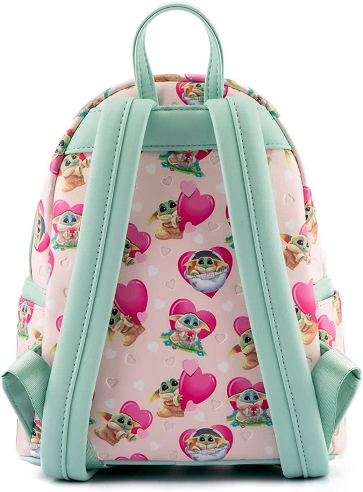 Loungefly Star Wars Mandalorian Grogu Valentines Womens Double Strap Shoulder Bag Purse - Fundom