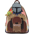 Loungefly Star Wars The Mandalorian Bantha Ride Mando and Baby Yoda Mini Backpack Bag - Fundom