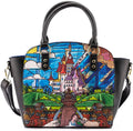 Loungefly x Disney Beauty and the Beast Princess Castle Series Crossbody Purse - Fundom