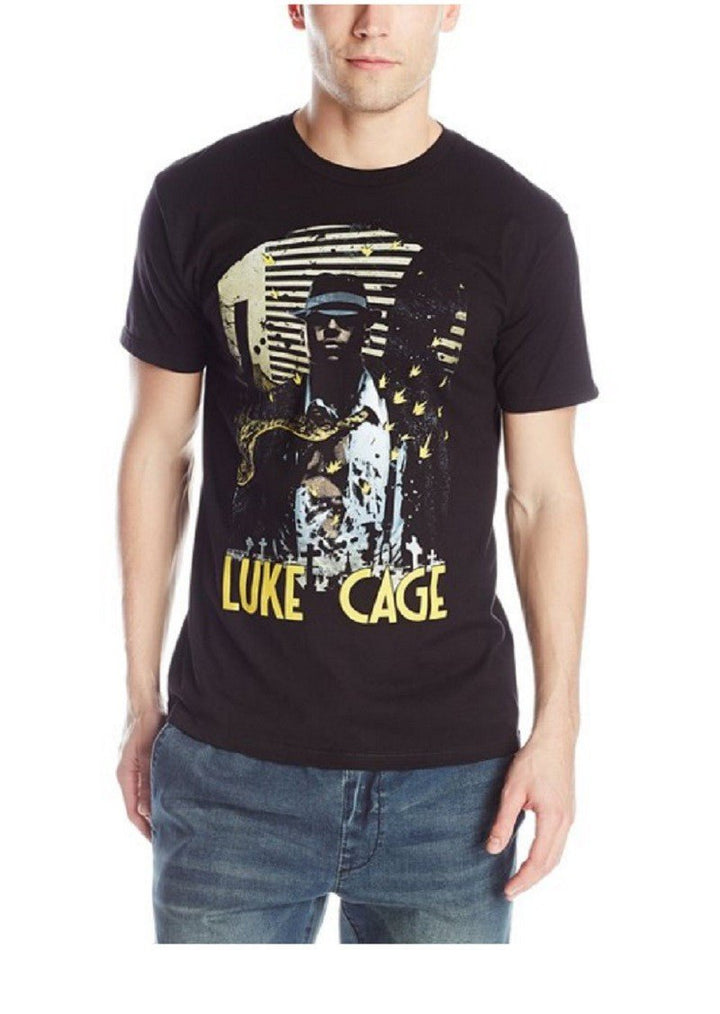 Luke Cage Indestructible Cage Marvel Comics Adult T-Shirt - Fundom