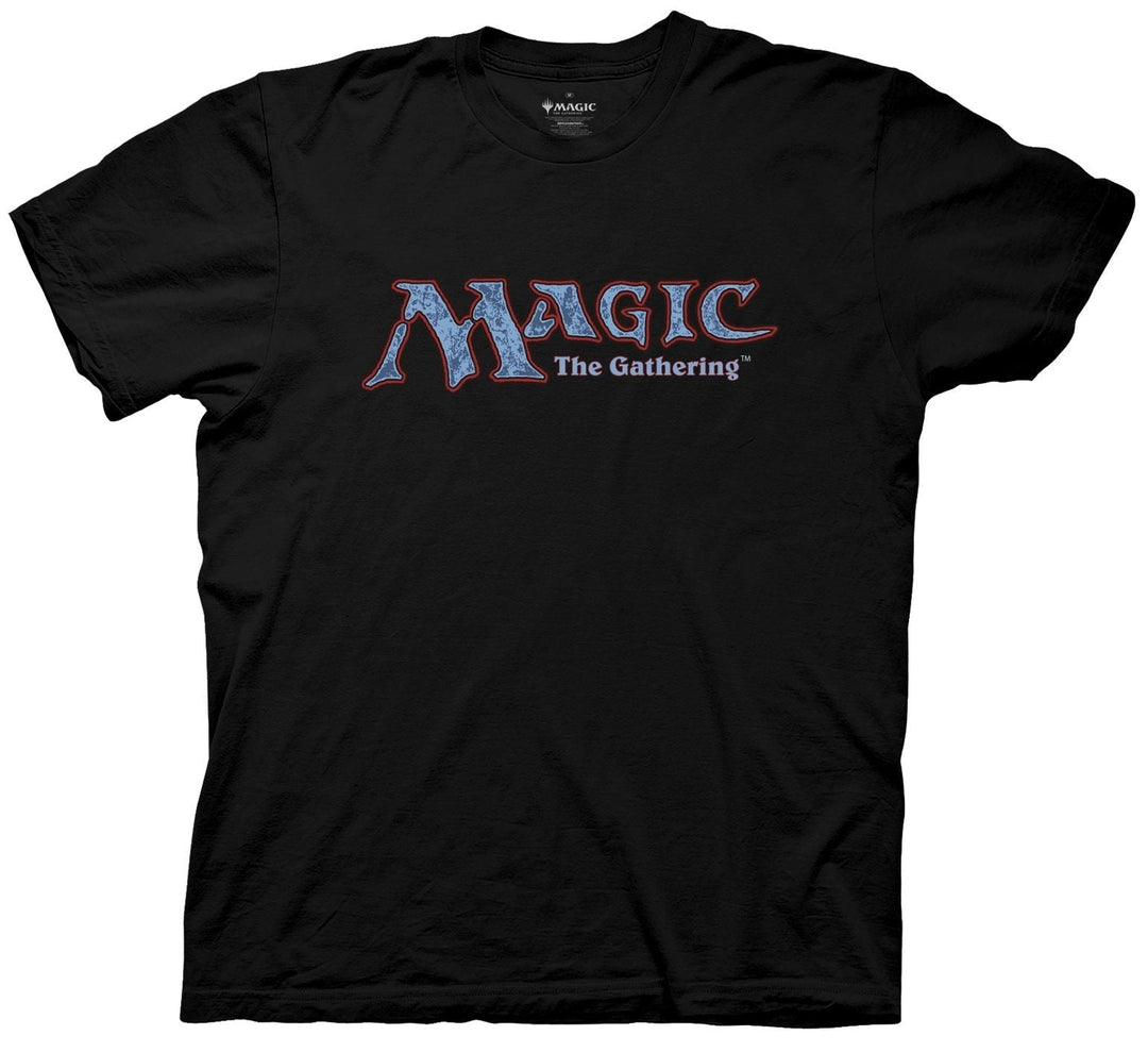 Magic The Gathering Retro Logo Officially Licensed Adult T-Shirt - Fundom