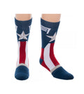 Marvel Captain America Character Adult Crew Socks - Fundom