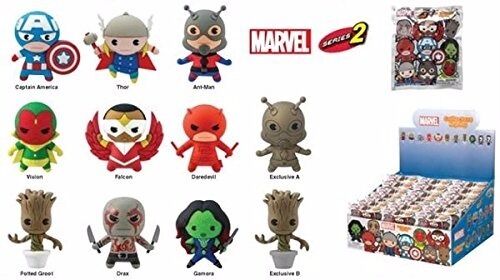 Marvel Comics 3D Foam Key Ring Series 2 Blind Bag Marvel Key Chain - Fundom