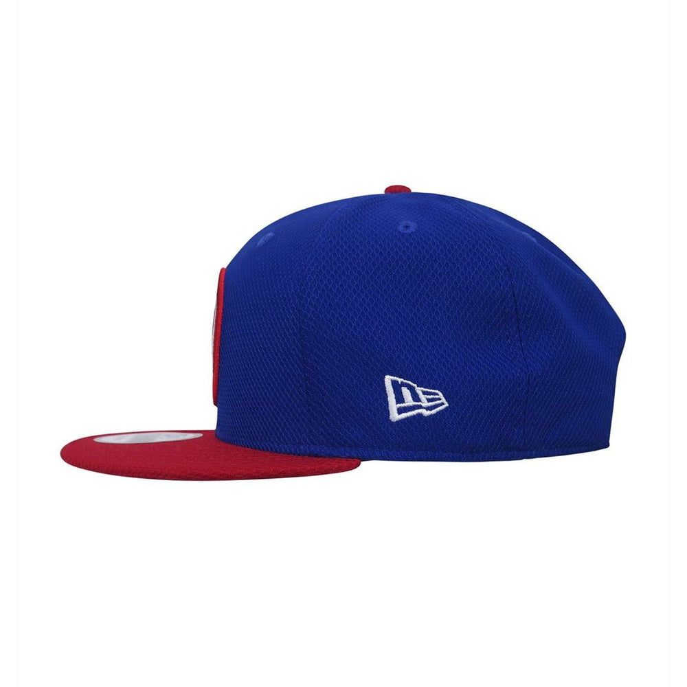 Marvel Comics Captain America Shield Blue New Era 9Fifty Adjustable Snapback Hat Cap - Fundom