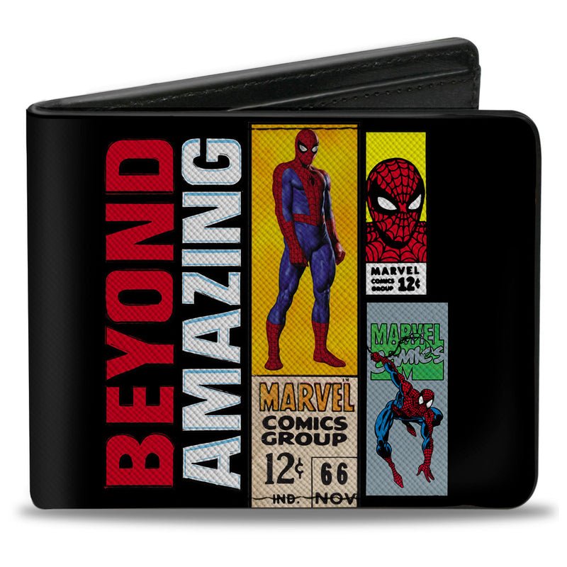 Marvel Comics Spider - Man Beyond Amazing Comics Collage Bi - Fold Wallet - Fundom