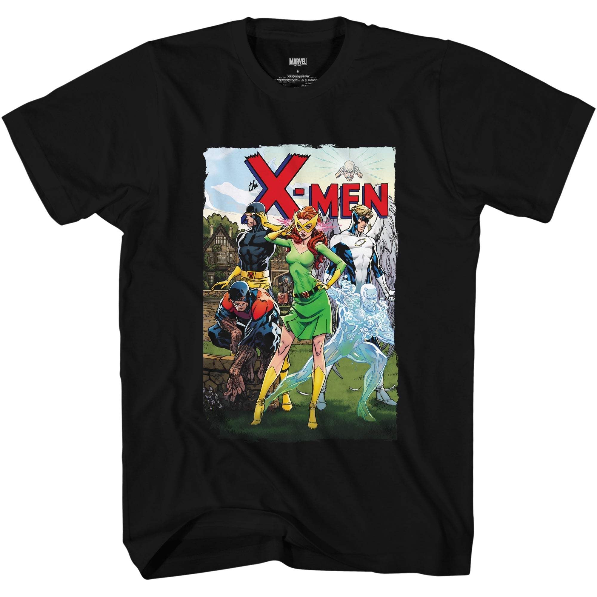 Marvel Comics X - Men Original Team by J. Scott Campbell Adult T-Shirt - Fundom