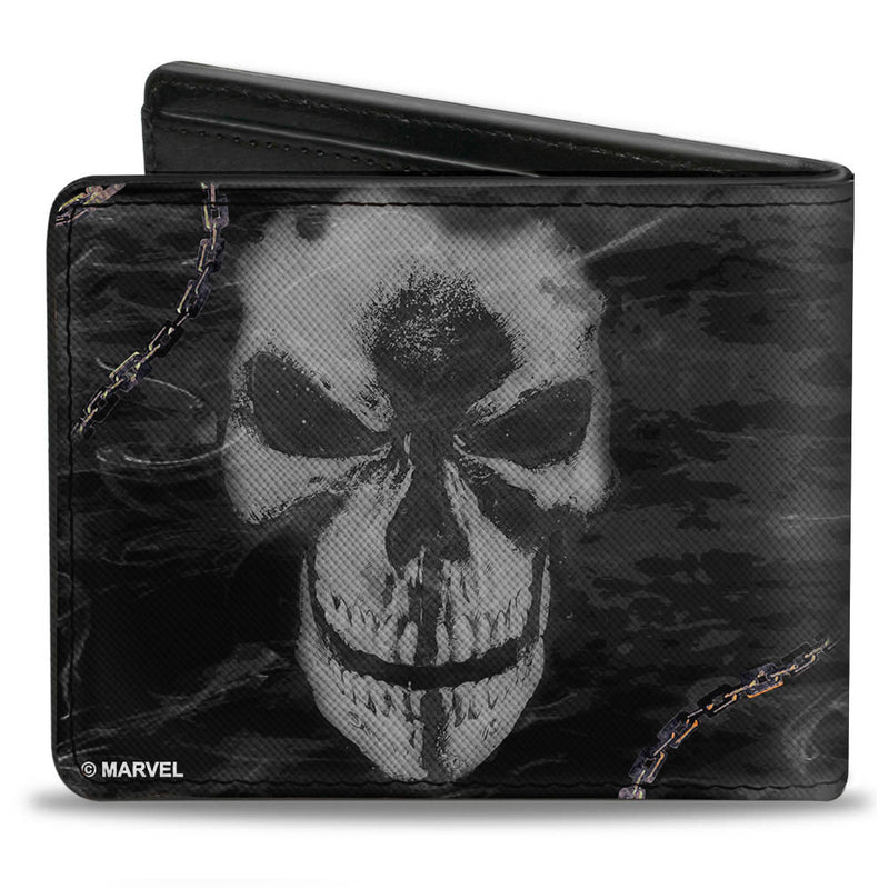 Marvel Ghost Rider Riding Pose With Skull Bifold Wallet - Fundom