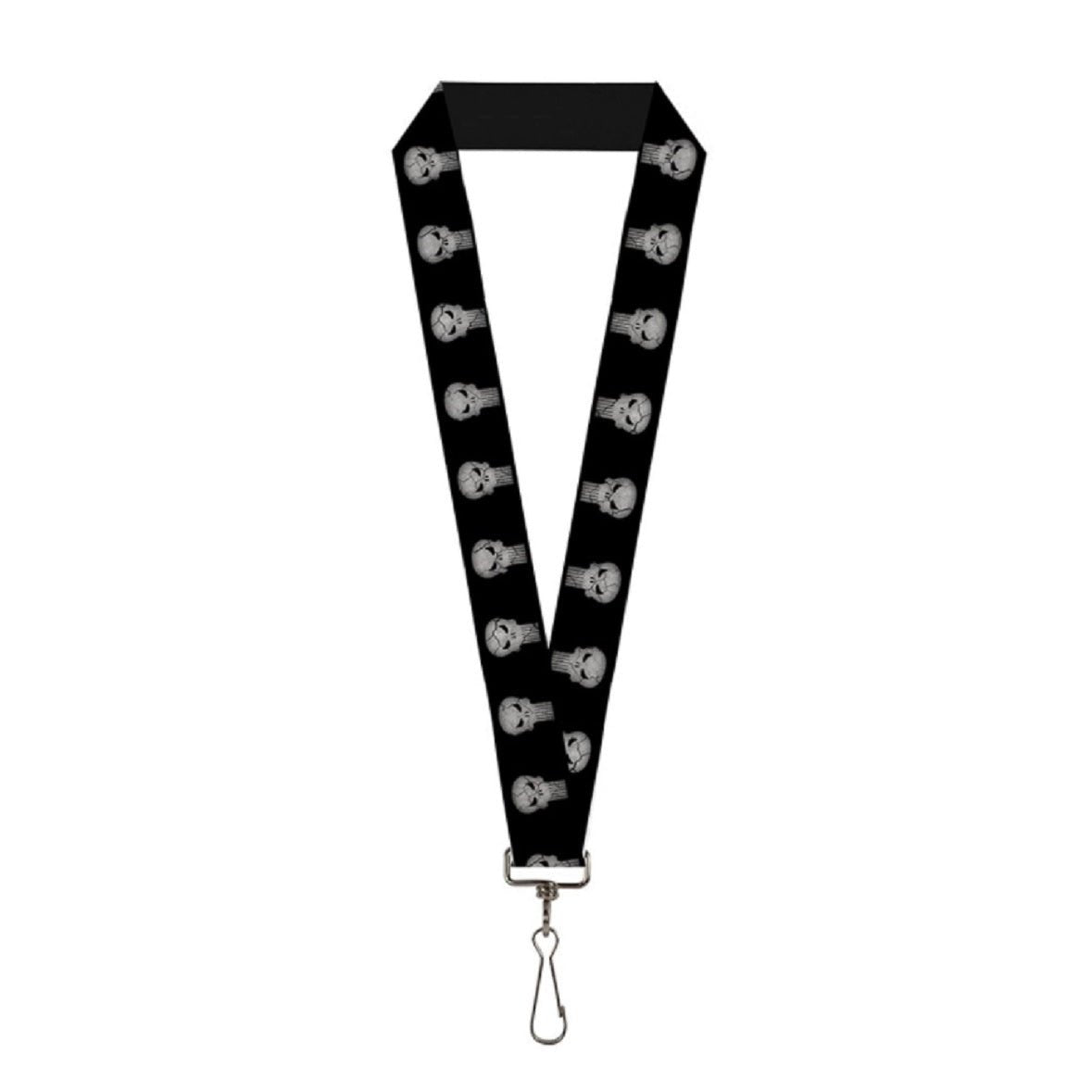 Marvel Punisher Skull Logo Lanyard Neck Strap Id Holder - Fundom